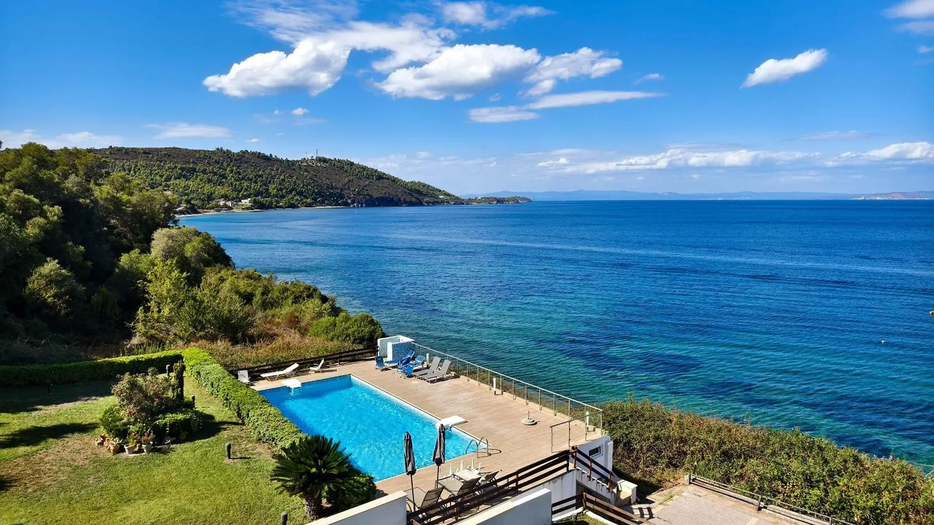 Agnanti Villa Seafront With Pool Paliouri Greece